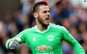 Spanish professional footballer who plays as a goalkeeper for Manchester United, David De Gea